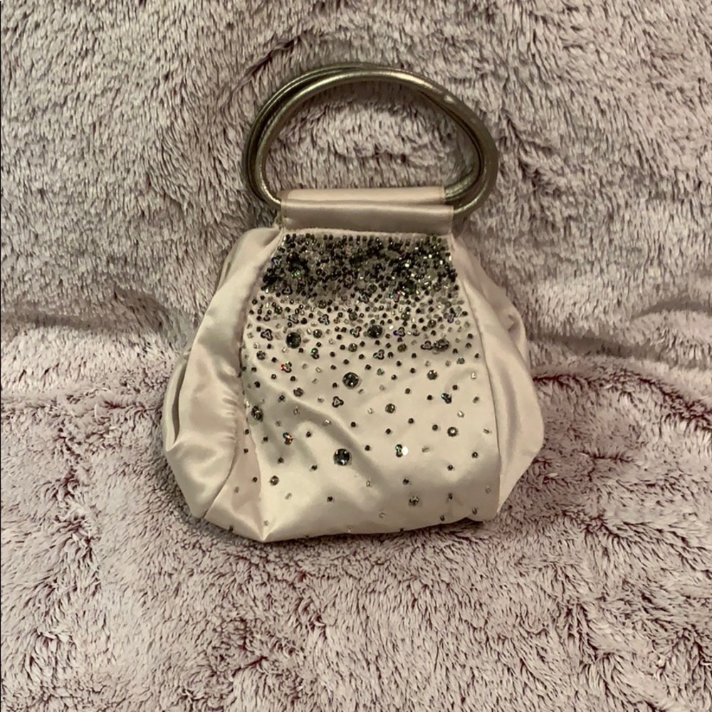 Ann Taylor Champagne color wristlet